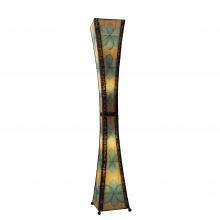 Eangee giant hour glass lamp in sea blue