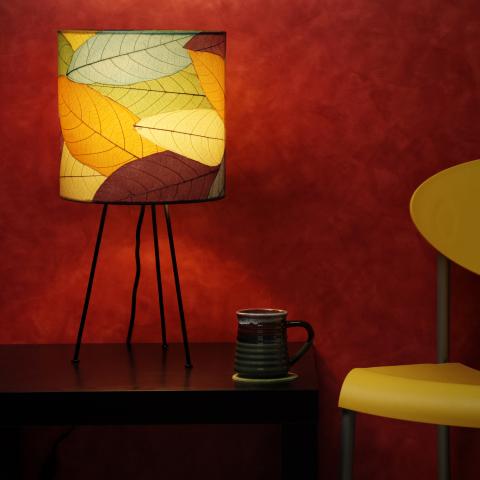 Eangee Meta Tripod Drum Table Lamp